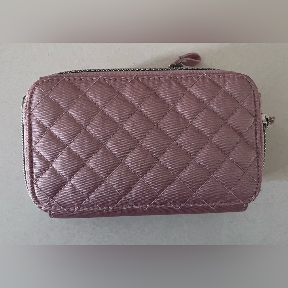 Vera Bradley Quilted Rose Wallet - Picture 2 of 5